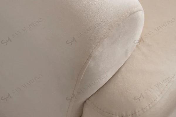 Canapé modulable mila - tissus velours 3+1