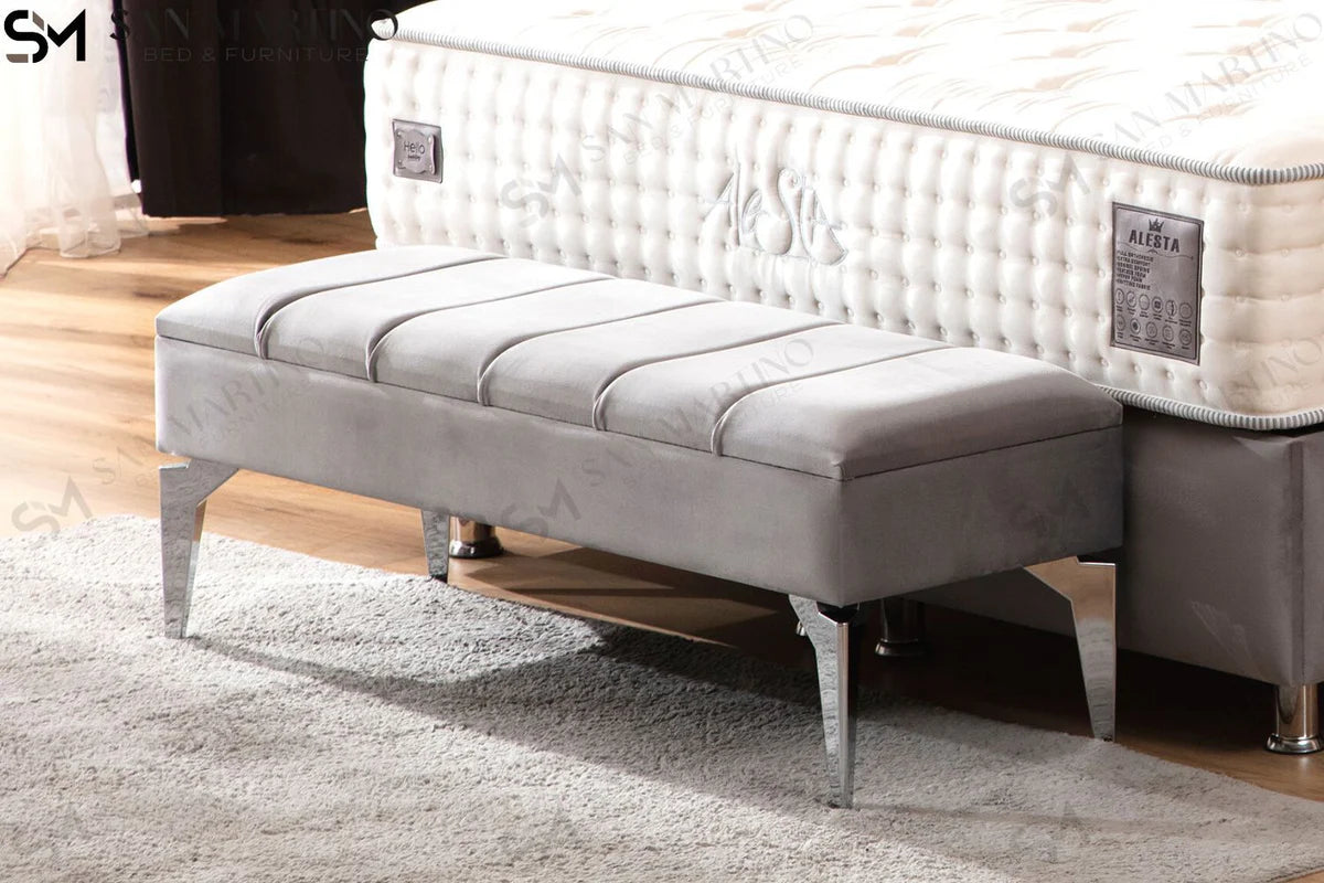 Banquette design velours