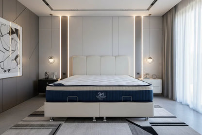 Lit coffre célia velours