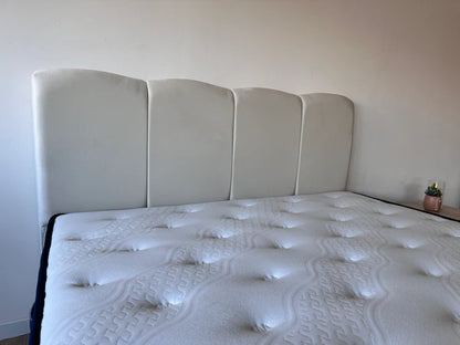 Lit coffre célia velours