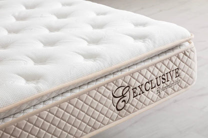 Matelas ressorts ensachés exclusive 32cm - Surmatelas intégré