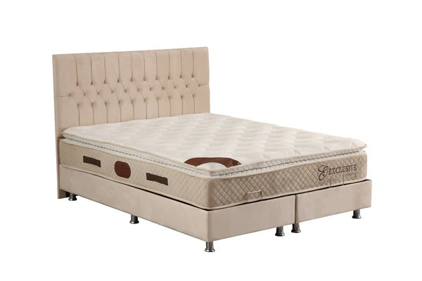 Lit coffre hugo velours