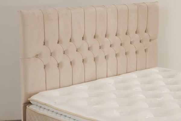 Lit coffre hugo velours