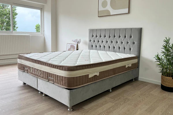 Lit coffre hugo velours