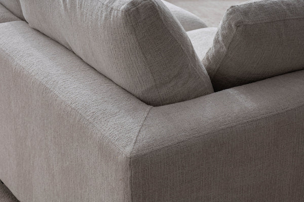 Canapé modulable julia chenille - 4+1