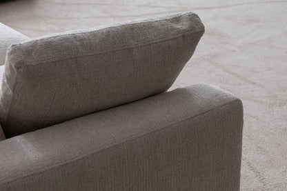 Canapé modulable julia chenille - 4+1