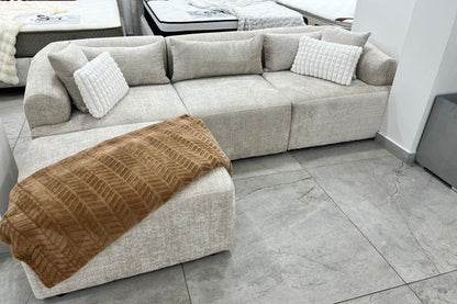 Canapé modulable mila - tissus marbella 3+1