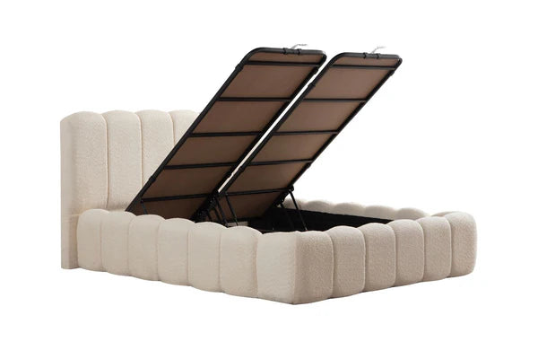 Lit coffre ayla chenille