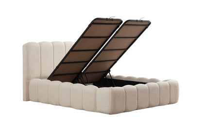 Lit coffre ayla chenille