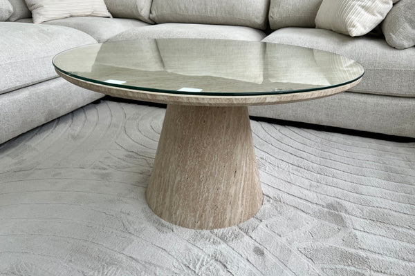 Table basse eva beige