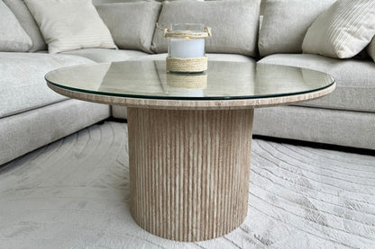 Table basse lisa beige