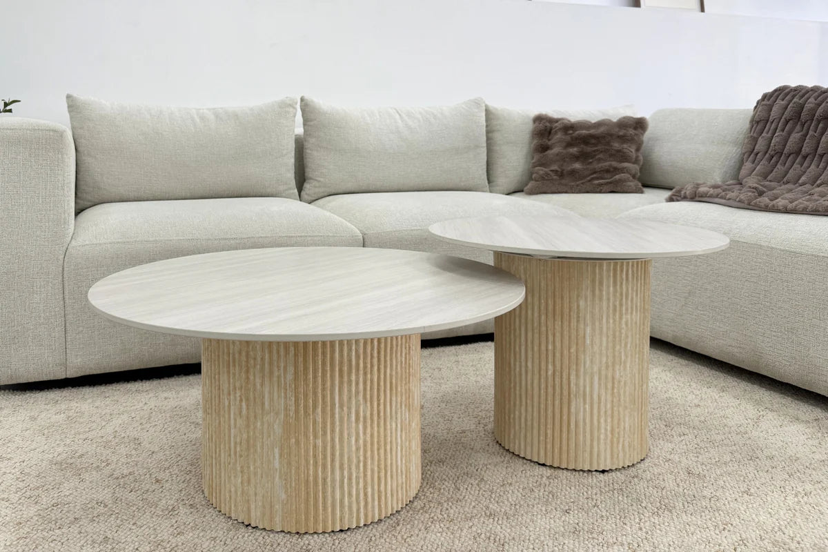 Table basse minali beige