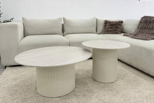 Table basse minali blanc