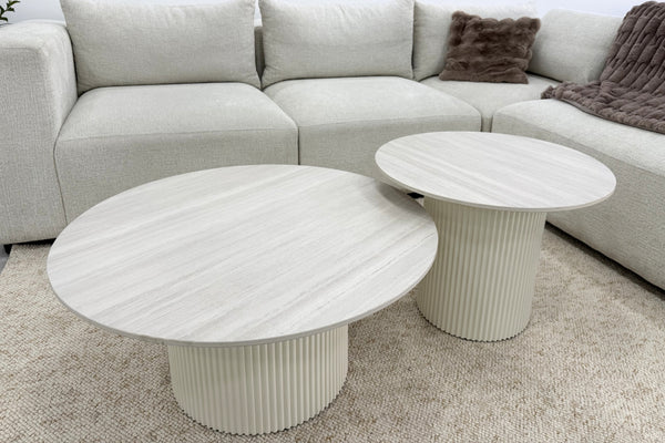 Table basse minali blanc