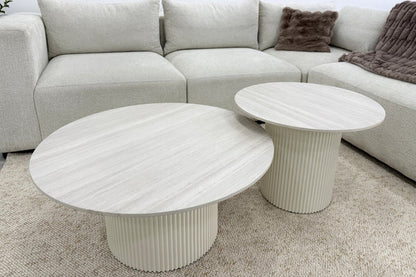 Table basse minali blanc