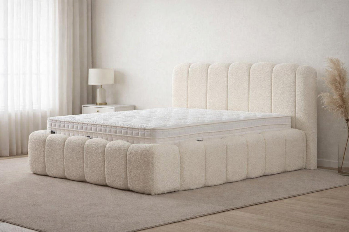Lit coffre ayla chenille