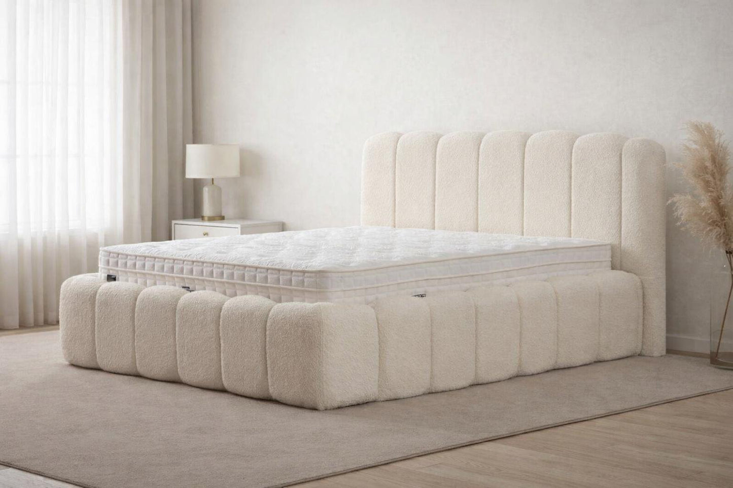 Lit coffre ayla chenille