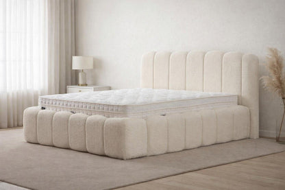 Lit coffre ayla chenille