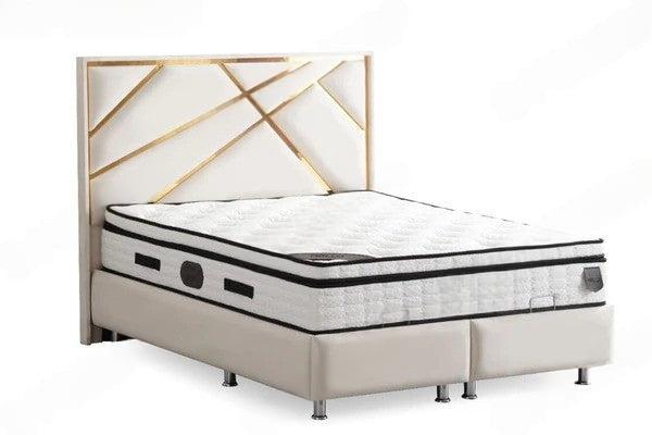 Lit coffre parma velours