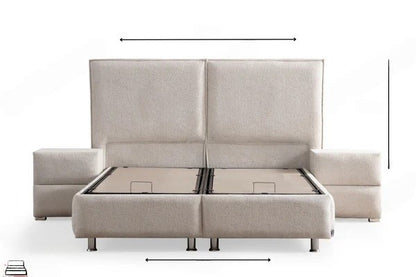 Lit coffre maya chenille