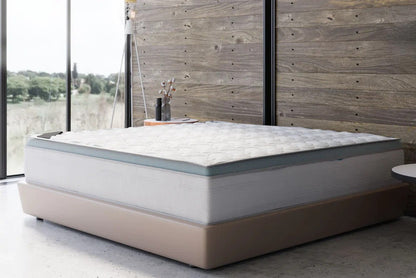 Matelas mémoire de forme aleo vera 27 cm - Surmatelas intégré