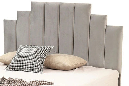 Cadre de lit natura velours