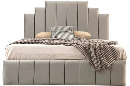 Cadre de lit natura velours