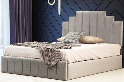 Cadre de lit natura velours