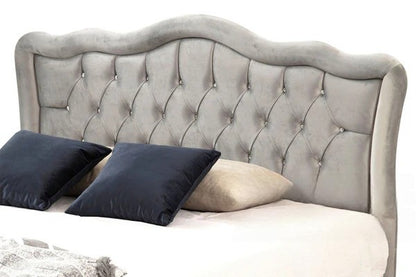 Cadre de lit venise velours strass