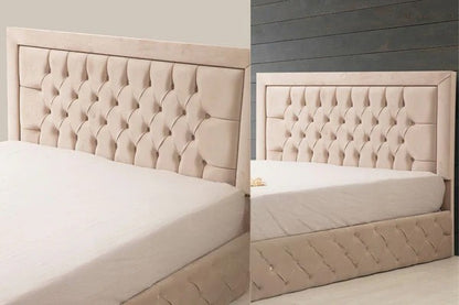 Cadre de lit roma velours