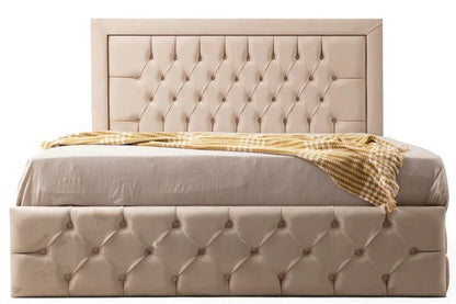 Cadre de lit roma velours