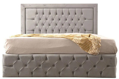 Cadre de lit roma velours