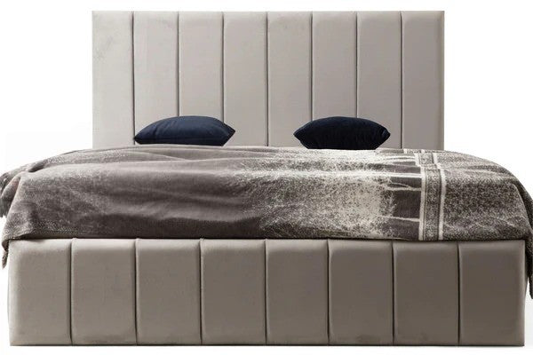 Cadre de lit polo velours