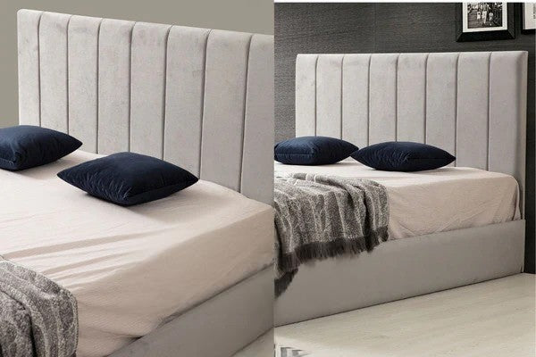 Cadre de lit polo velours