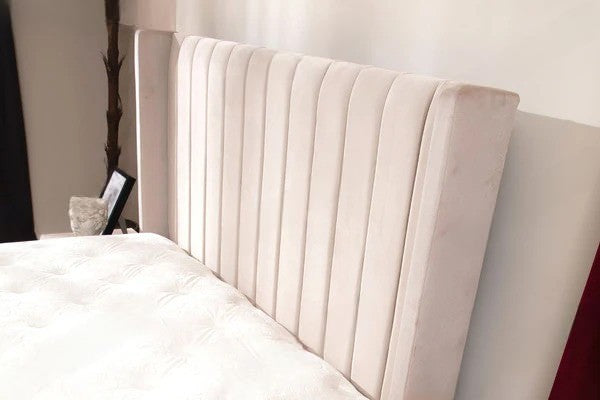 Lit coffre tokyo velours